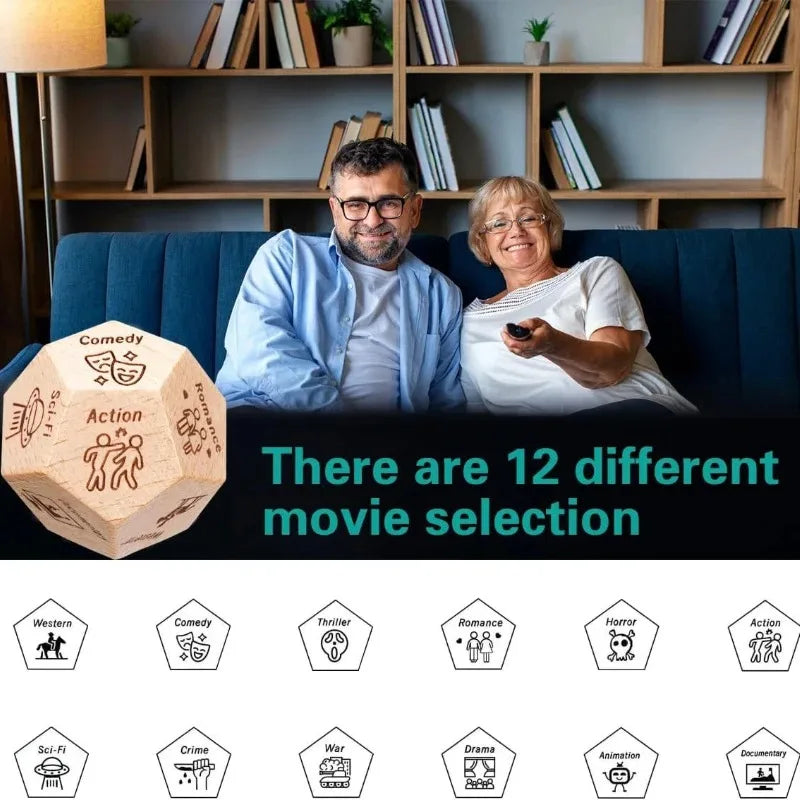 Dés Décision Couple Jeu Romantique - Cadeau Saint-Valentin Anniversaire