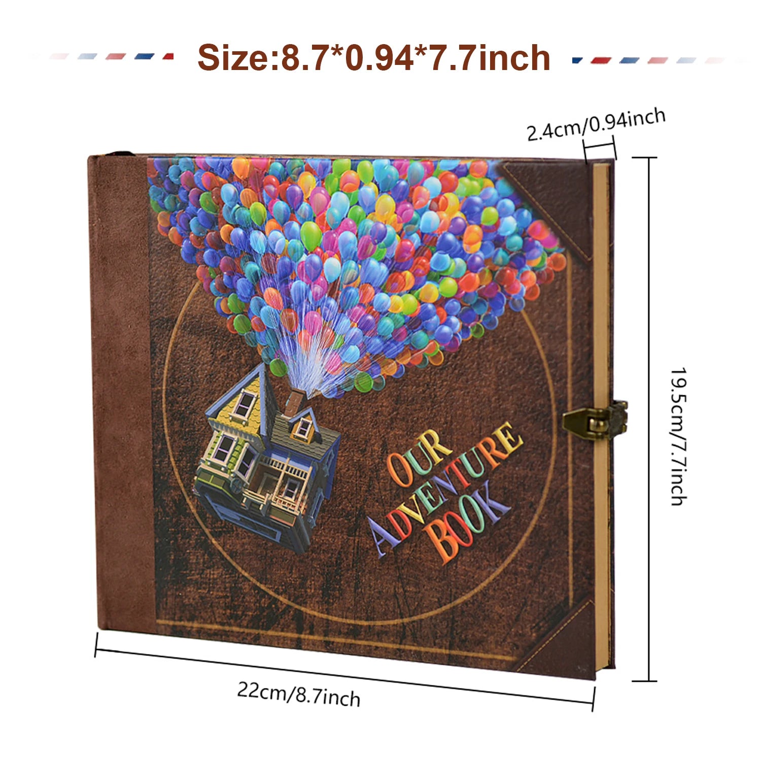 Album Photo DIY 146 Pages Scrapbook Notre Aventure - Cadeau Mariage Anniversaire