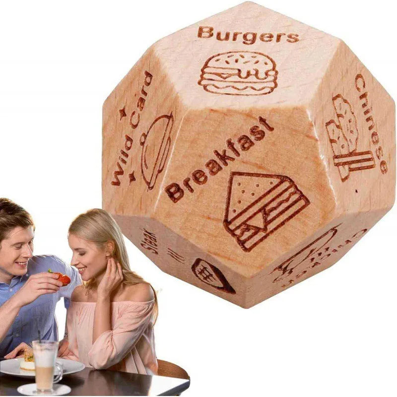 Dés Décision Couple Jeu Romantique - Cadeau Saint-Valentin Anniversaire