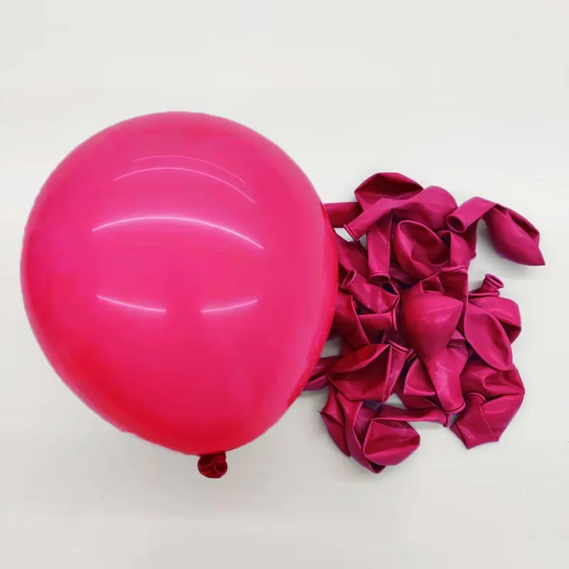 Ballons Latex Roses 20 Pièces 30cm/25cm/12cm - Baby Shower Anniversaire Mariage