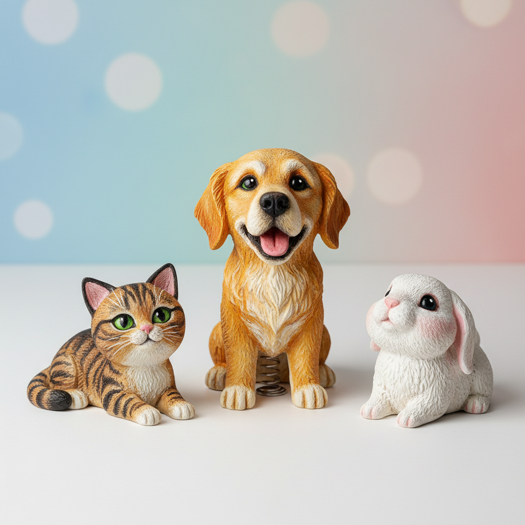 Figurines Personnalisées Animaux Argile