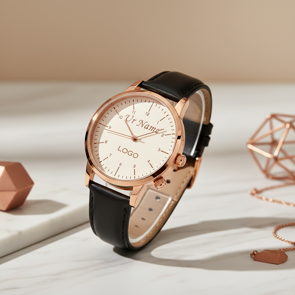 Montre personnalisée professionnelle